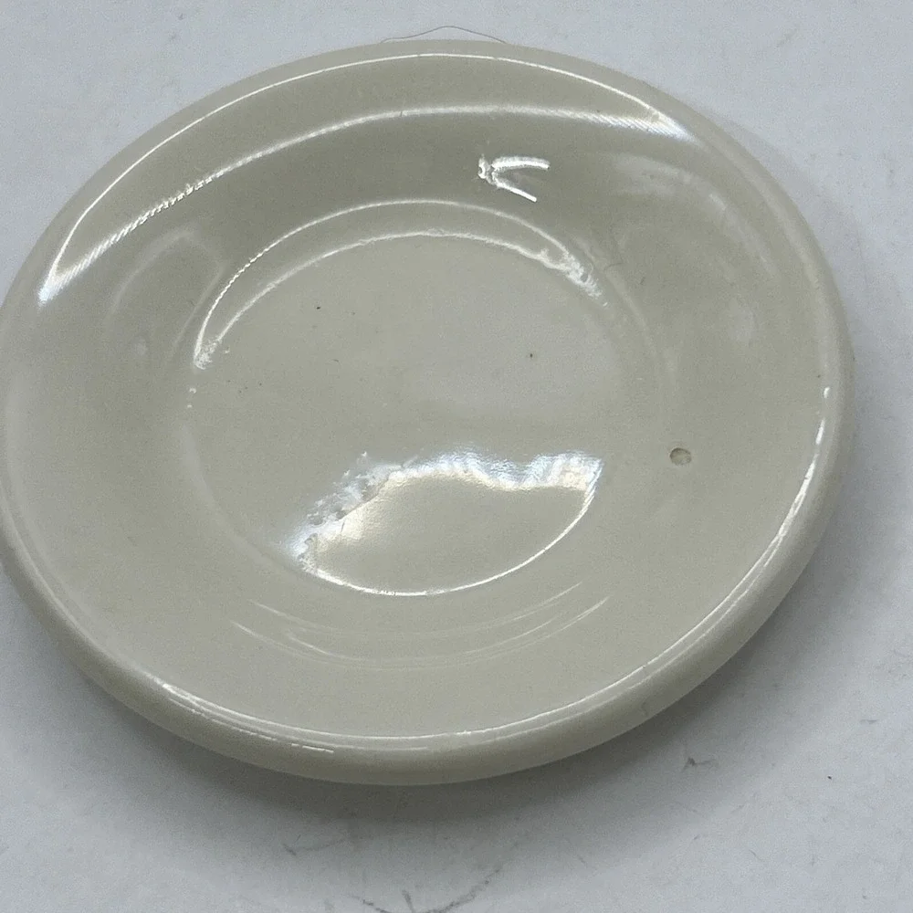 D. F. McAllister & Sons China Saucer Lamberton Sterling Made In USA Rare 3 1/2